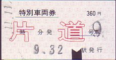 黒部峡谷鉄道 料金券